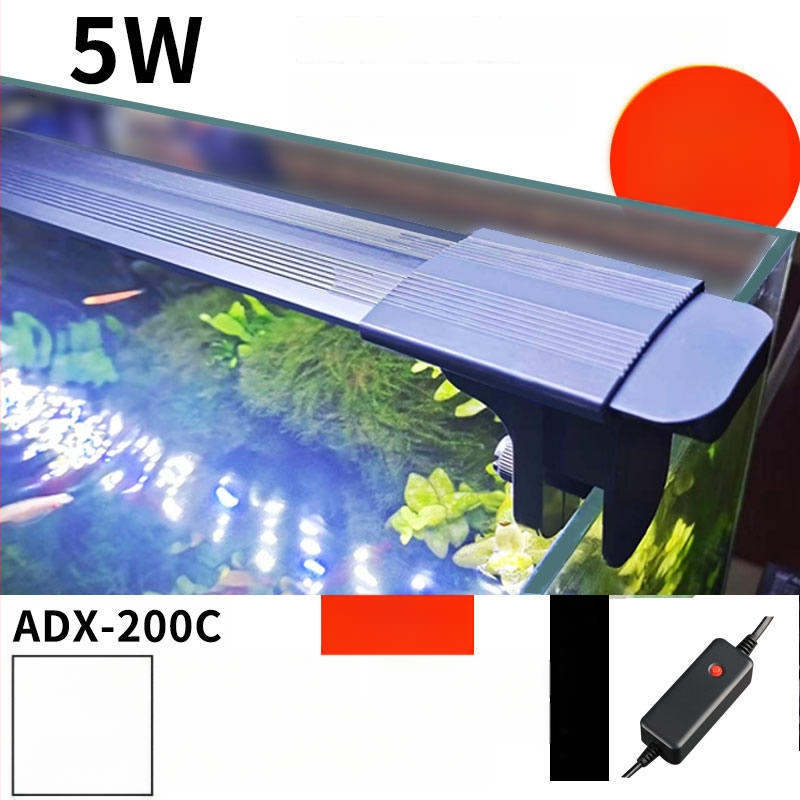 Akvarijné LED svetlo s pevným držiakom; značka Sensen; výkon 10–20W; hmotnosť 0,5–1 kg