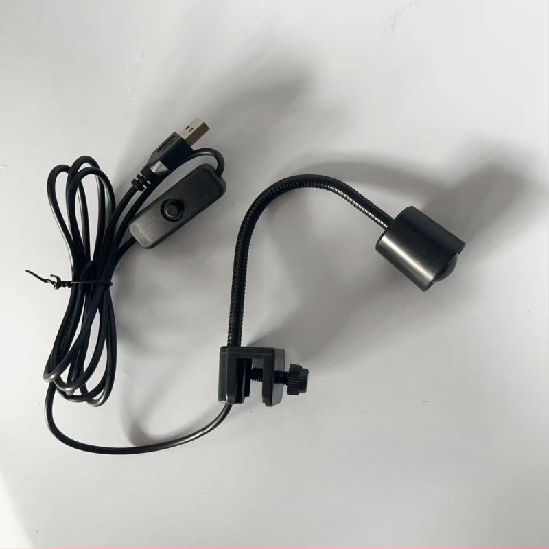 Quanlong akváriové klip LED svetlo – kovové telo, LED osvetlenie, 3W, 1 kg