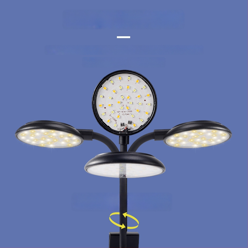 LED svetlo do akvária – 6W, USB klip-on, 360° osvetlenie, proti riasam, vodotesné, ABS telo