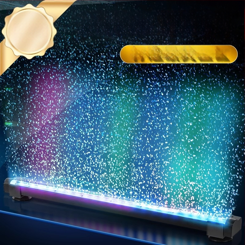 Akvariumo LED burbulų šviesa su gradientiniu apšvietimu, deguonies tiekimu ir kraštovaizdžio apšvietimu – 1–6W, 300 g, Autonomous OEM