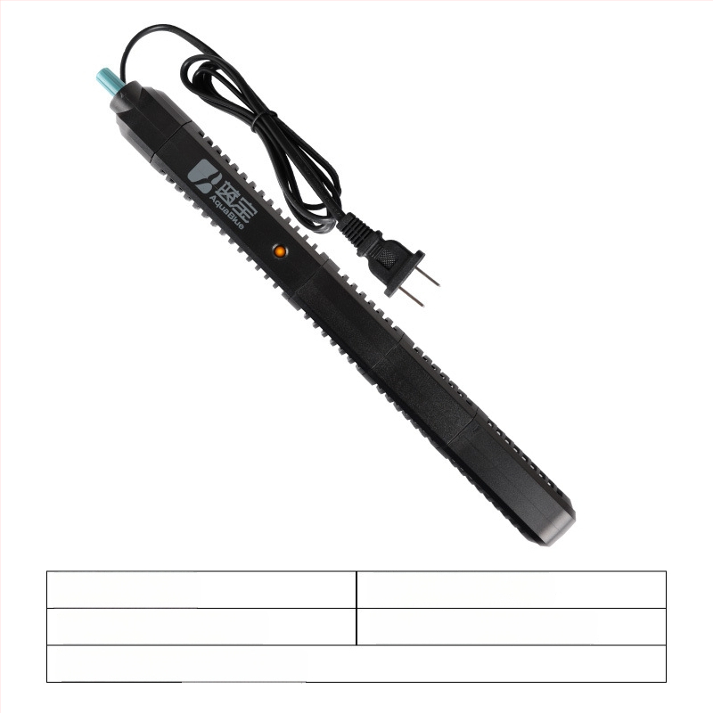 Ohrevná tyč pre akvárium, kvarcové sklo, automatická regulácia teploty s lampou, značka AquaBlue/Blue Treasure, 1 kg