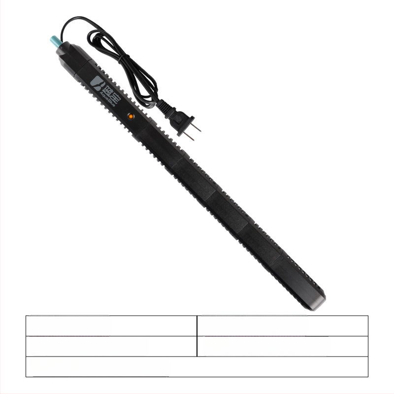Ohrevná tyč pre akvárium, kvarcové sklo, automatická regulácia teploty s lampou, značka AquaBlue/Blue Treasure, 1 kg
