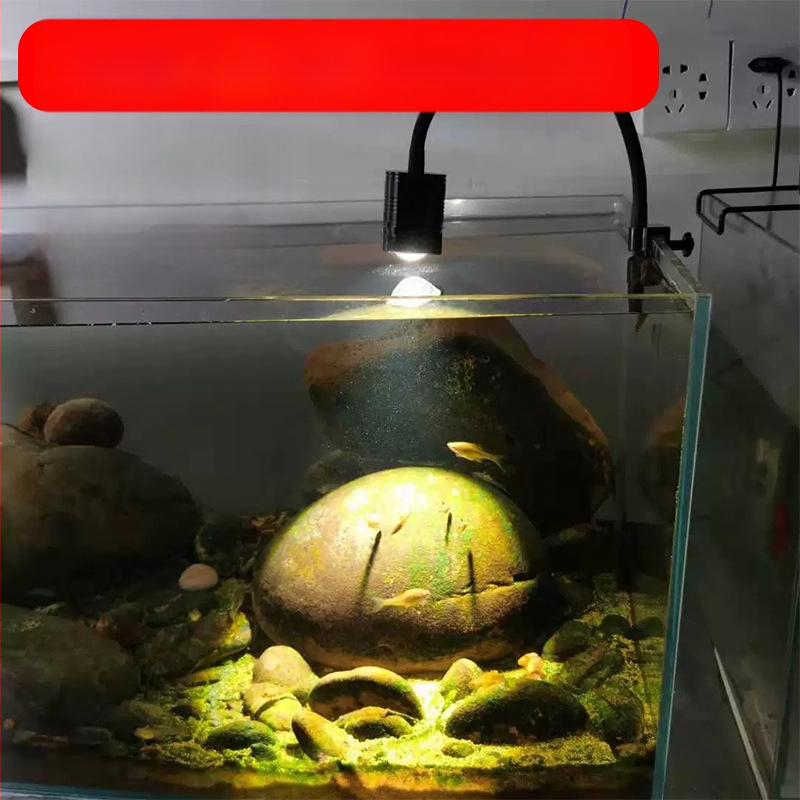 Nai Chong Mini malé spot svetlo pre akvárium — Pôvod: Šandong; Model: Mini Small Spot Light; Importované: Nie