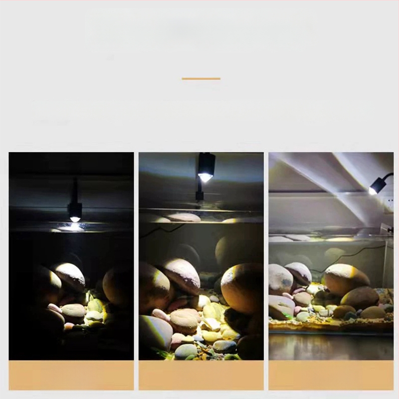 Nai Chong Mini malé spot svetlo pre akvárium — Pôvod: Šandong; Model: Mini Small Spot Light; Importované: Nie