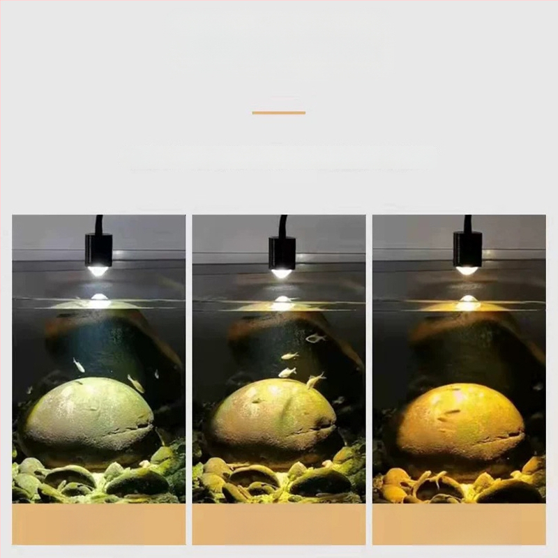 Nai Chong Mini malé spot svetlo pre akvárium — Pôvod: Šandong; Model: Mini Small Spot Light; Importované: Nie