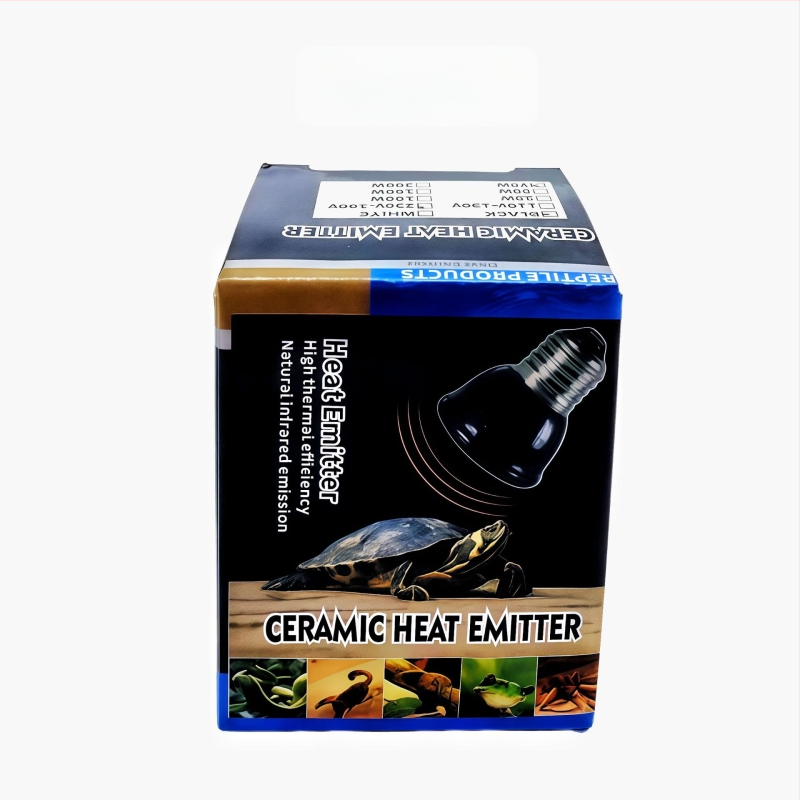 Keramická ohrievacia lampa pre plazy a domáce zvieratá, 25/50/75/100W, hmotnosť 64 g