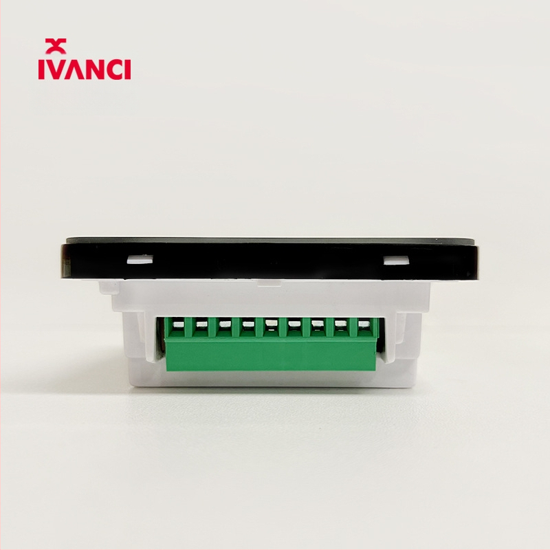 Fansheng Inteligentný panel riadenia podlahového vykurovania s LCD termostatom, ručné inštalácie, AC110-250V, 50/60Hz, veľká obrazovka, riadenie teploty pre vodné podlahové vykurovanie
