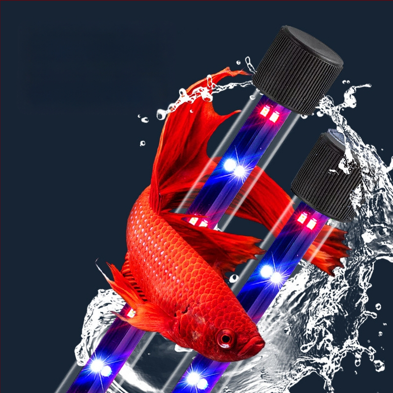 LED ponorné svetlo pre akvárium, vodotesné so spínačom