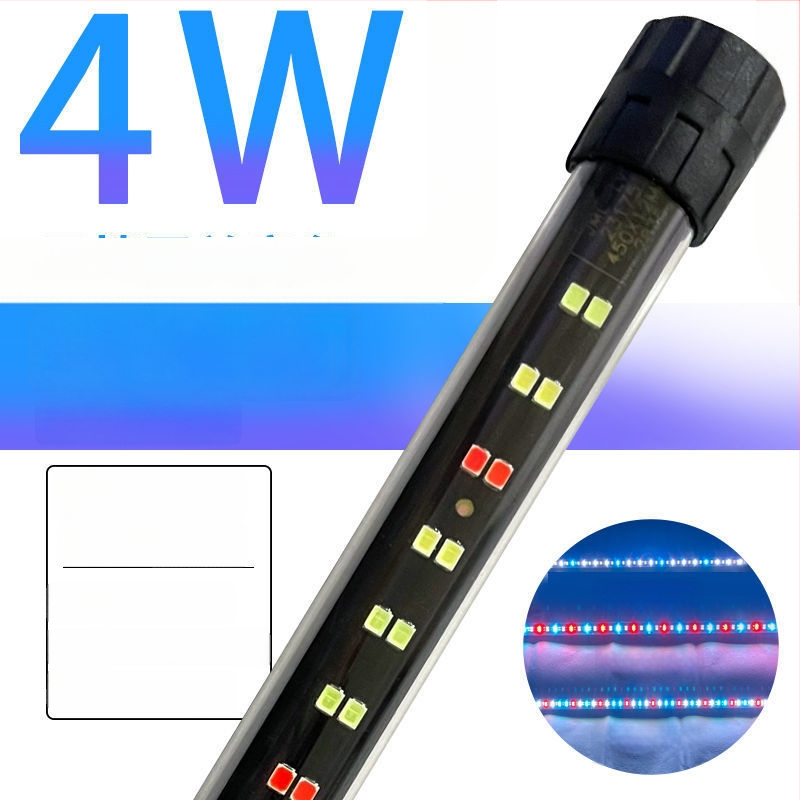 LED ponorné svetlo pre akvárium, vodotesné so spínačom