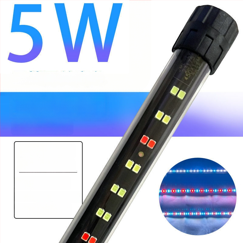 LED ponorné svetlo pre akvárium, vodotesné so spínačom