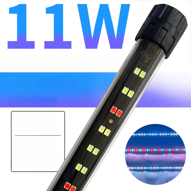 LED ponorné svetlo pre akvárium, vodotesné so spínačom