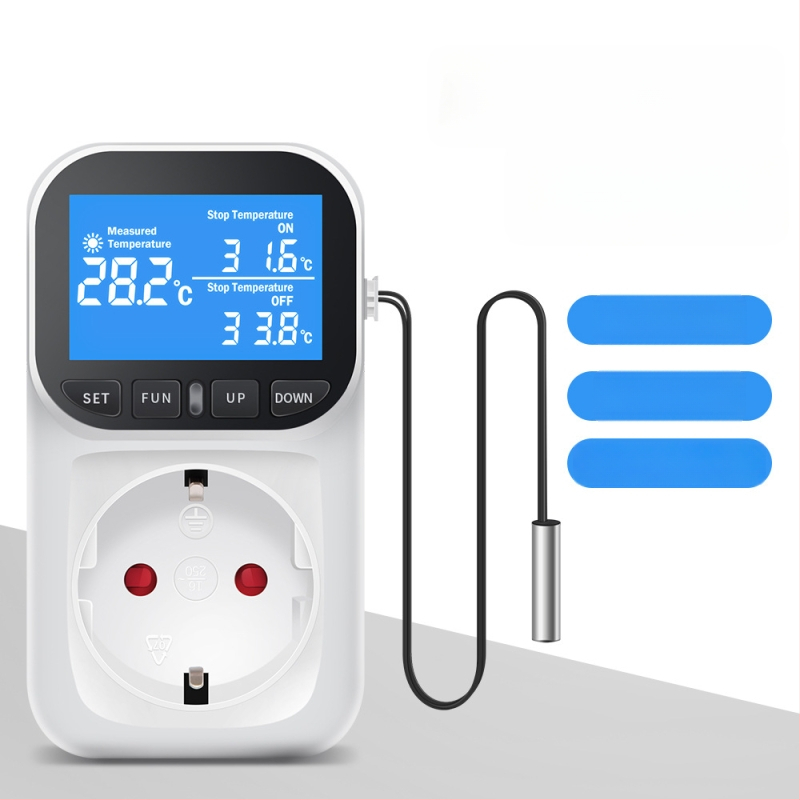 Termostat pre akvárium s dotykovou obrazovkou, digitálnym displejom a inteligentnou reguláciou teploty