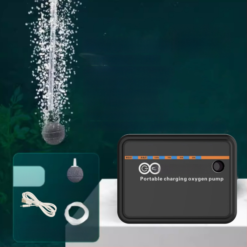 USB prenosná oxigénová pumpa s LED osvetlením pre rybolov (Nie je dovážaná · Iný región · Cezhraničný export: Áno)