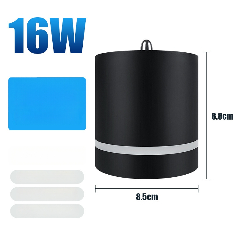 LED klipové svetlo pre akvárium pre rastlinné nádrže, hliníková zliatina, 16W, svetlo podporujúce rast, značka Yikeda