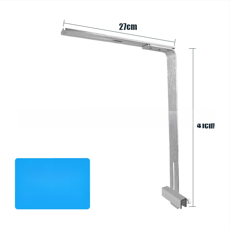 LED klipové svetlo pre akvárium pre rastlinné nádrže, hliníková zliatina, 16W, svetlo podporujúce rast, značka Yikeda