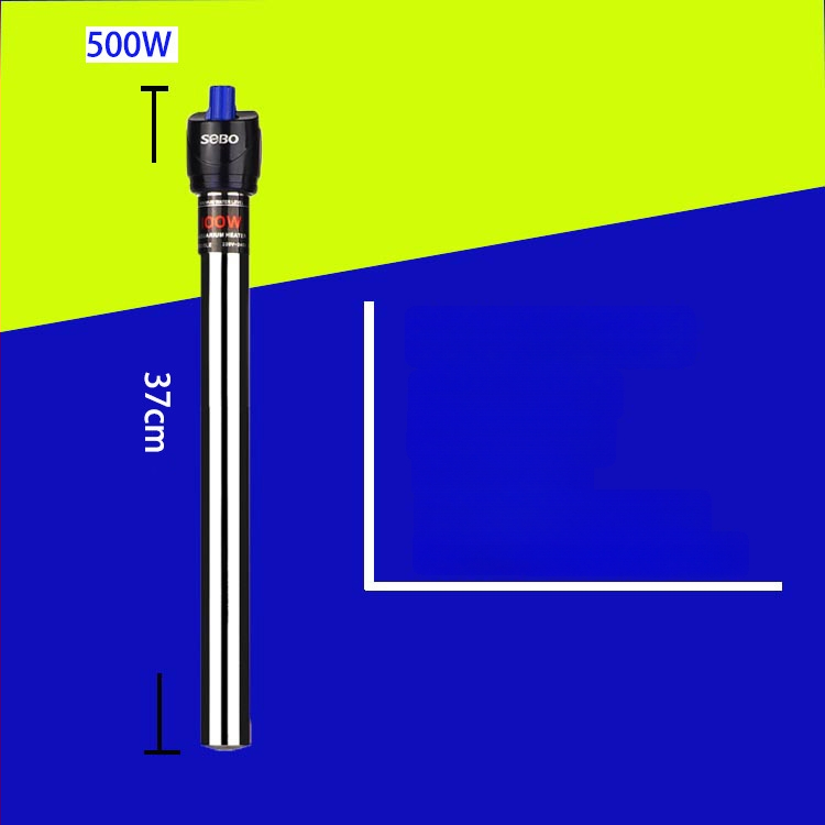 Songbao nerezová oceľová vykurovacia tyč pre akvárium, 400 g, model SB, automatická regulácia teploty