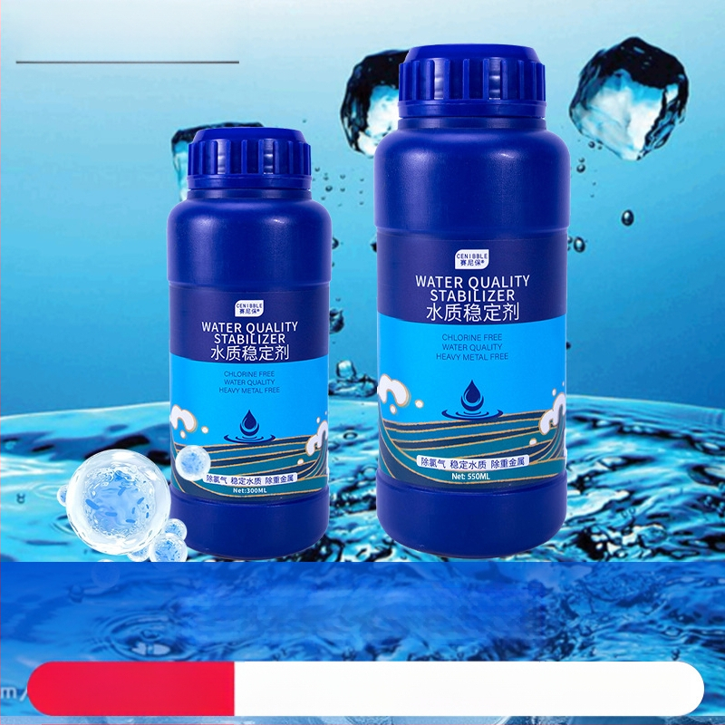 Akvarijný vodný kondicionér a stabilizátor – dechlorátor na vodu z kohútika, Levana XL-1561630, 330/595 g, Zariadenie akvária