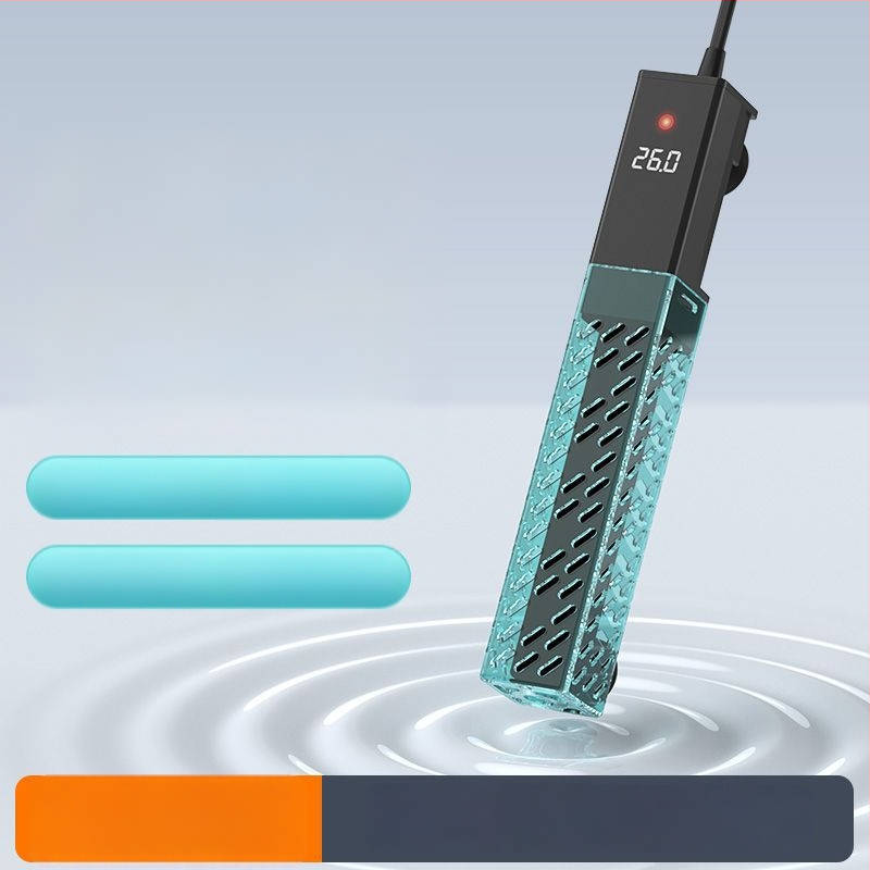 Keramická vykurovacia tyč do akvária s premenlivou frekvenciou, automatická regulácia teploty, presná regulácia teploty; výkon 50–500W, hmotnosť 428 g, model sz2025071503