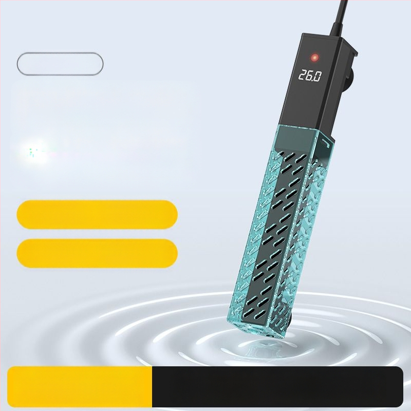 Keramická vykurovacia tyč do akvária s premenlivou frekvenciou, automatická regulácia teploty, presná regulácia teploty; výkon 50–500W, hmotnosť 428 g, model sz2025071503