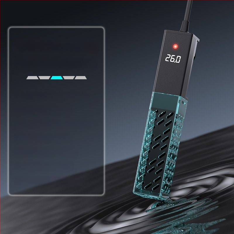 Keramická vykurovacia tyč do akvária s premenlivou frekvenciou, automatická regulácia teploty, presná regulácia teploty; výkon 50–500W, hmotnosť 428 g, model sz2025071503