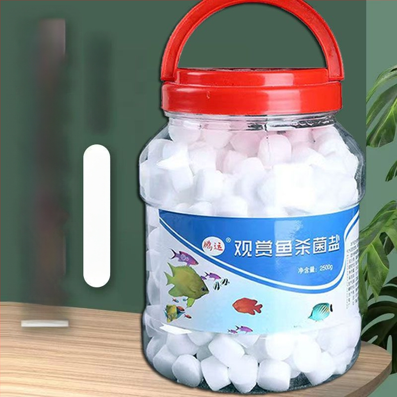 Akváriová soľ pre okrasné ryby — dezinfekcia a zlepšenie kvality vody v akváriu (Filter; Zariadenie pre akvárium; Importované: Nie; Medzinárodný export: Áno)