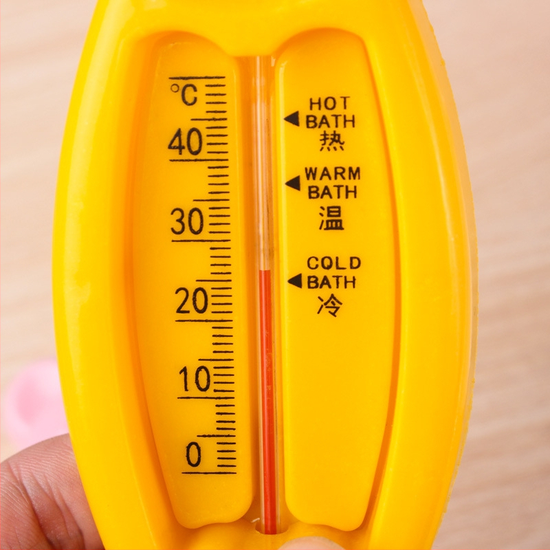 Detský vnútorný kúpeľový teplomer s dizajnom medvedíka, rozlíšenie 1°C