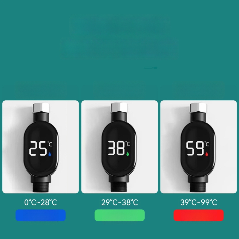 Pengyi HUASWDJ vodný teplomer do sprchy, domáce použitie