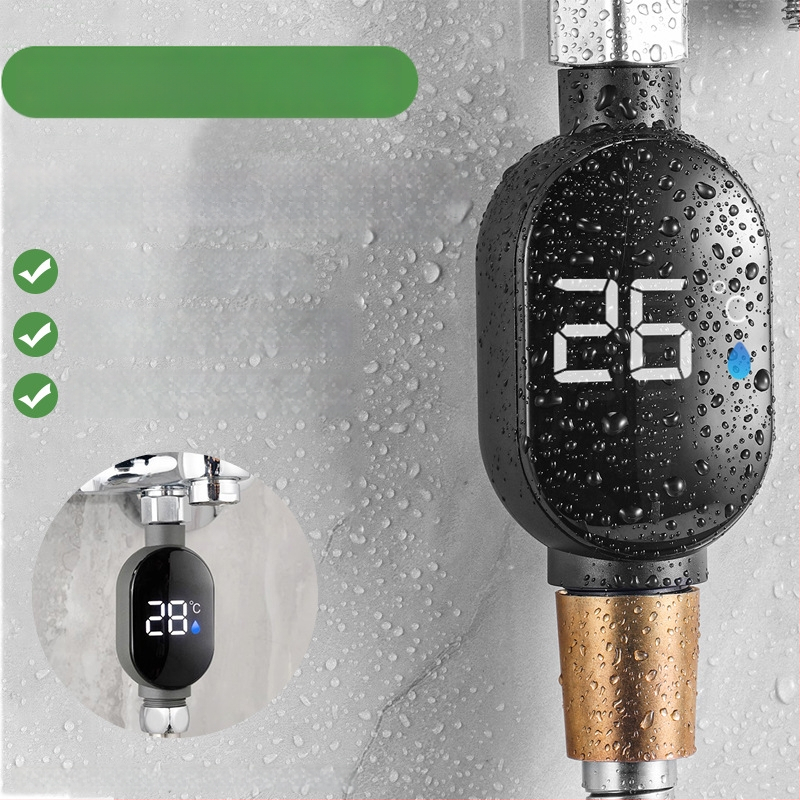 Pengyi HUASWDJ vodný teplomer do sprchy, domáce použitie