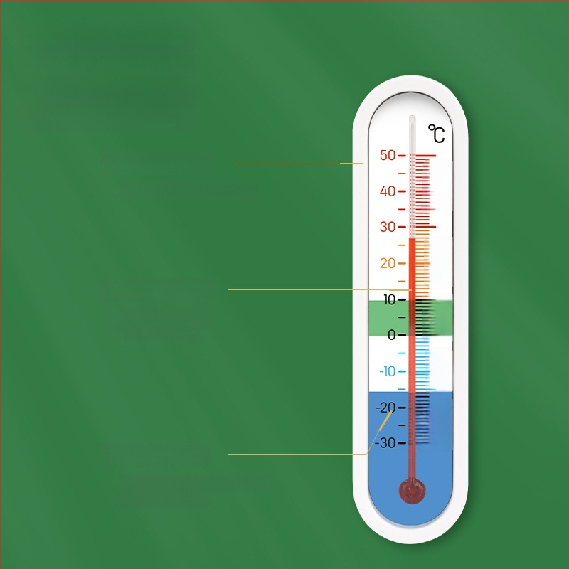 Deli vlhkomer pre chladničku/mrazničku s integrovaným teplomerom, určený pre lekárenské chladiace skladovanie a skrinky na vzorky