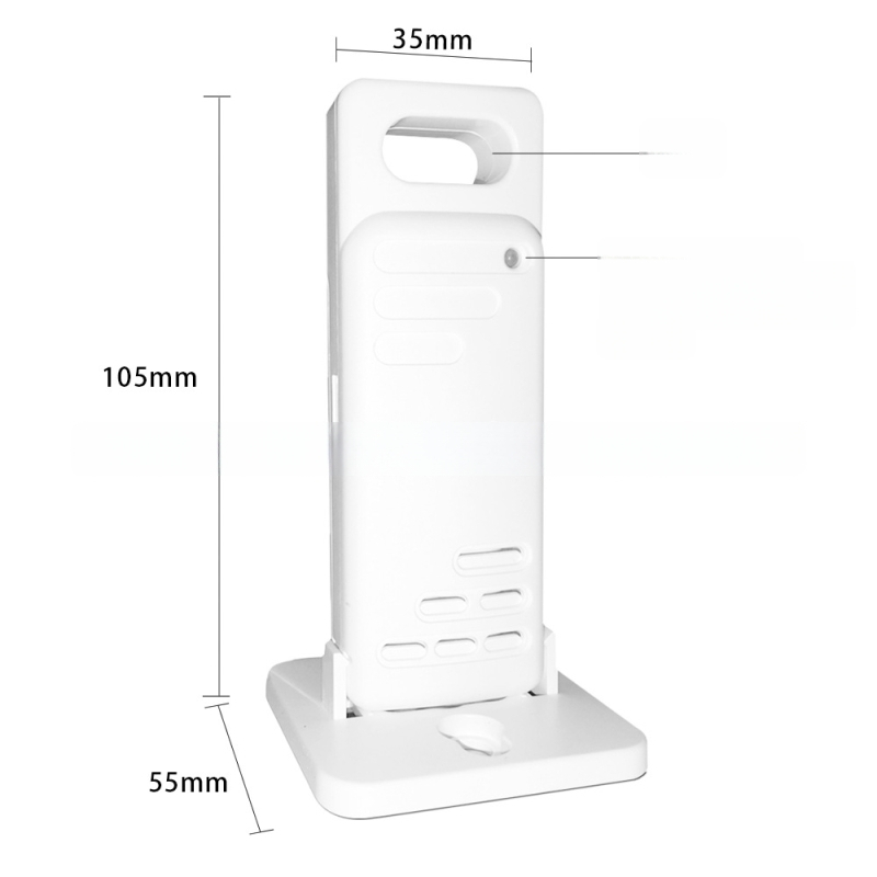 Bezdrôtový vnútorný/vonkajší teplota a vlhkosť meradlo s veľkou HD obrazovkou, rozlíšenie 0,1°C, meteorologická stanica