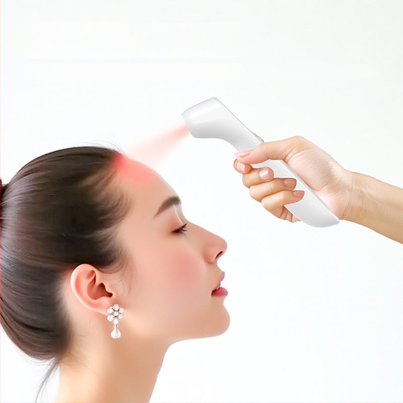 Bezkontaktový ručný infračervený teplomer na čelo – rýchle meranie za 1 s, vhodný pre deti a celú rodinu