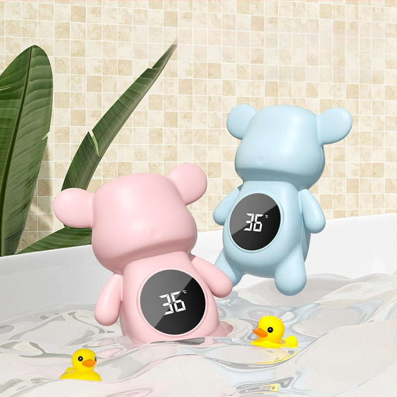 Detský kúpeľný vodný teplomer s vysokou presnosťou, digitálnym displejom a inteligentnou elektronikou