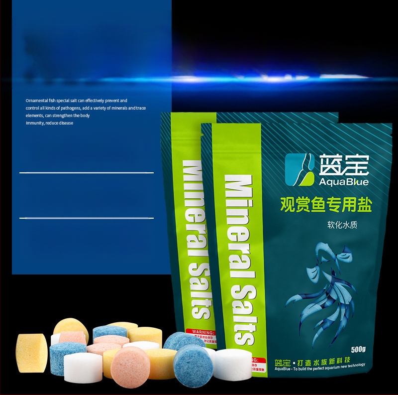 Akvarijná soľ – prírodná morská soľ, Značka Blue Treasure, Kategória: Iné akvarijné pomôcky