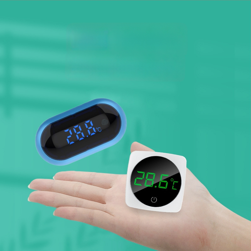 Akváriový teplomer – vysokopresný digitálny senzor teploty vody, ABS + kov