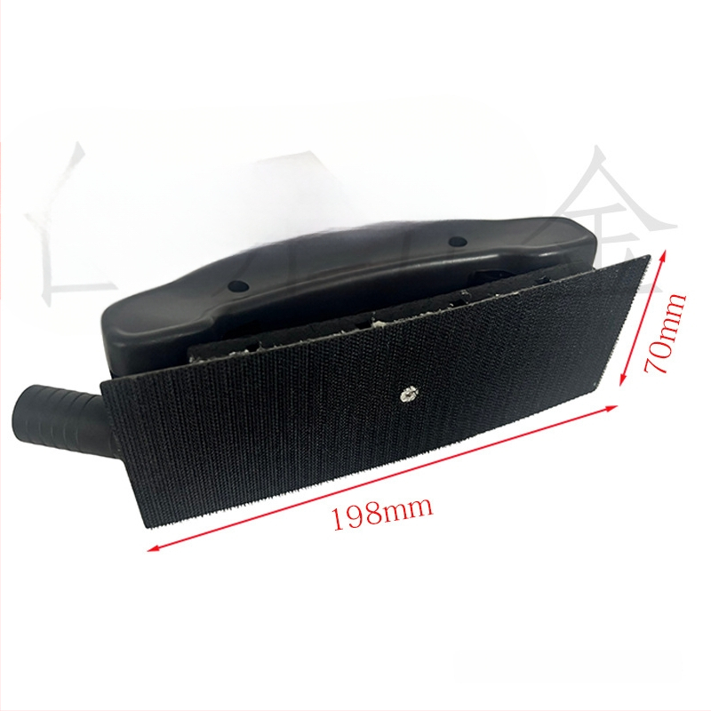 Elastická ručná doska na suché brúsenie pre auto – dlhá obdĺžniková doska s oblým tvarom, nastaviteľný povrch pre brúsny papier