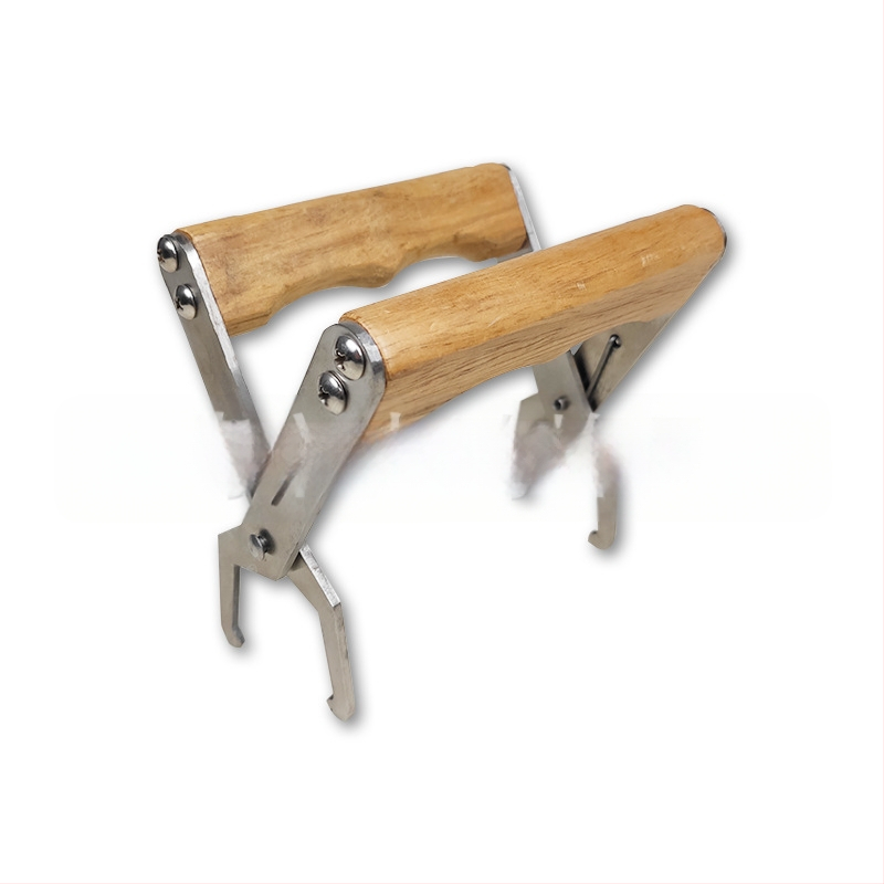 Méhészkedéshez használt keretklipsz fából készült nyéllel – Modell FG-4, Ji Hong, új