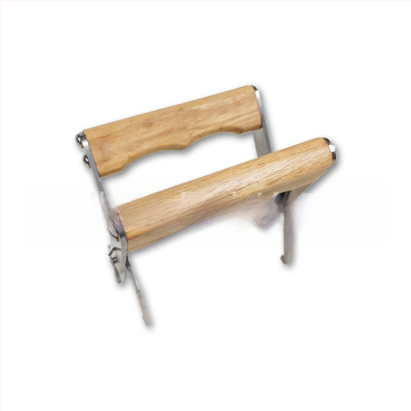 Méhészkedéshez használt keretklipsz fából készült nyéllel – Modell FG-4, Ji Hong, új