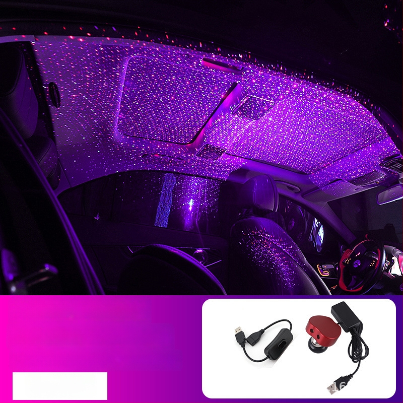 Auto strešné svetlá JD model, 0,5 W svetelný zdroj, 500 mA, 5 V, životnosť 10000 h