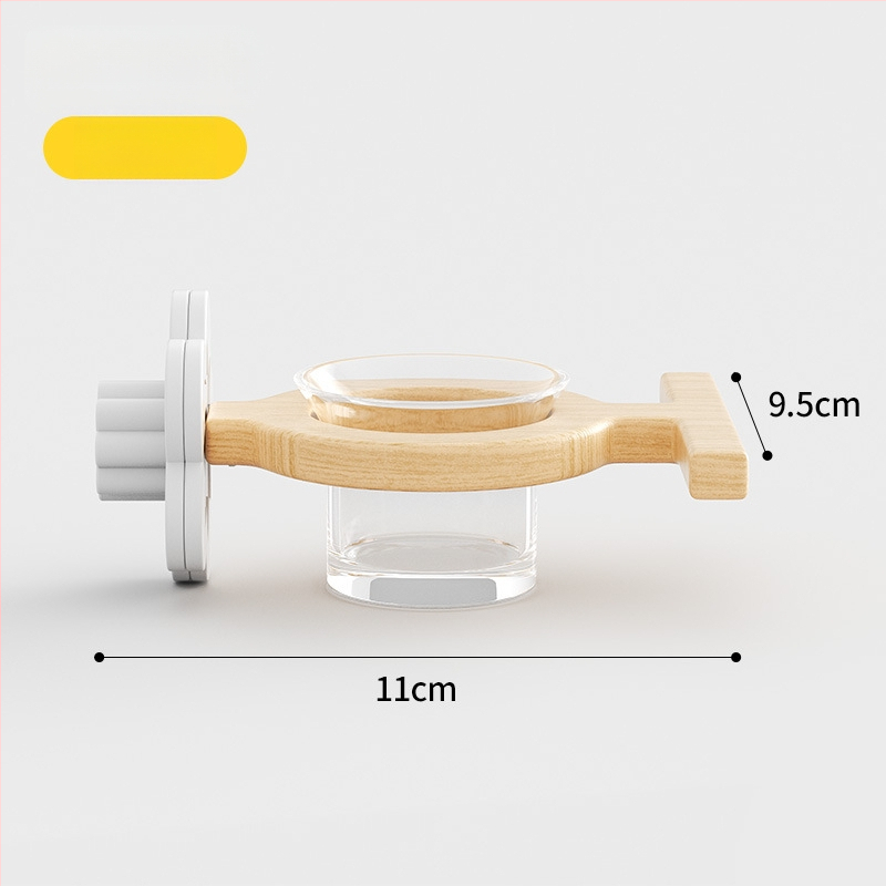Drevený stojan na hračky pre papagaja, model QW10310, príslušenstvo k klietke, univerzálne, bez koliesok
