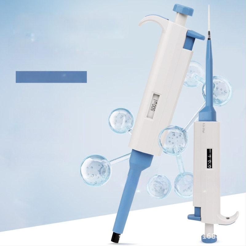 Pipeta s jedným kanálom, nastaviteľná, model YY11-YY31, hmotnosť 0,2 g