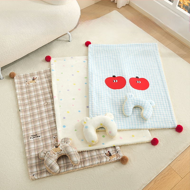 Deka pre psa - jesennej a zimnej doby teplá flís, materiál: textil, značka Chong Chong Ai Sleeping, kód výrobku a25219, cezhraničný export