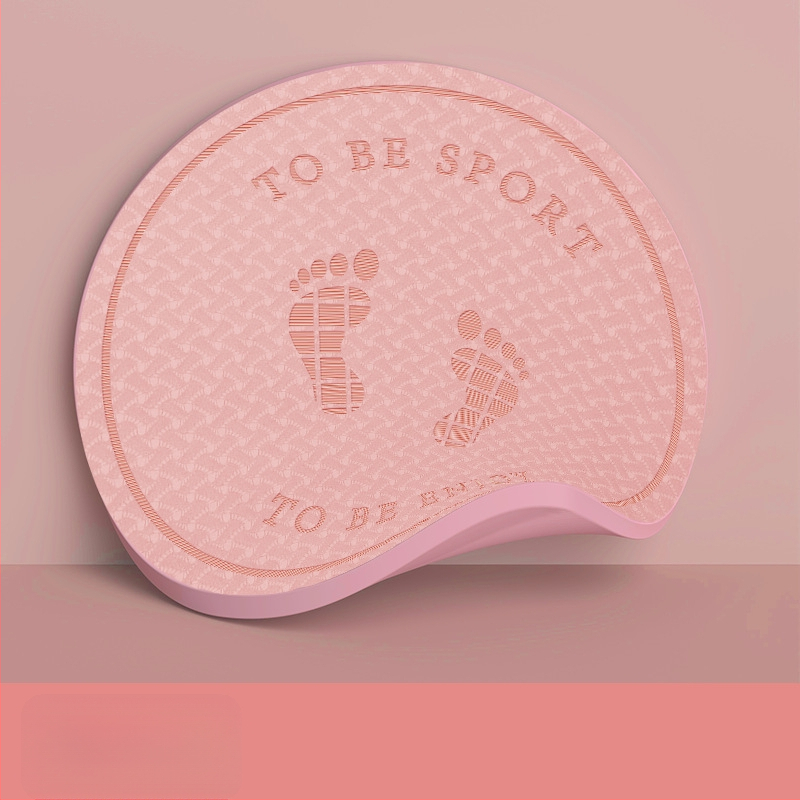 Bezdrôtová podložka na skákanie – tlmenie otrasov a zvuková izolácia, joga podložka, materiál TPE, hmotnosť 1200 g, hrúbka 20 mm, pruhovaný vzor