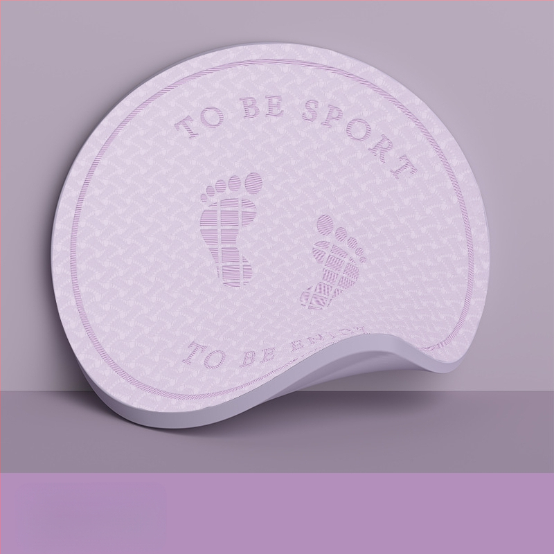 Bezdrôtová podložka na skákanie – tlmenie otrasov a zvuková izolácia, joga podložka, materiál TPE, hmotnosť 1200 g, hrúbka 20 mm, pruhovaný vzor