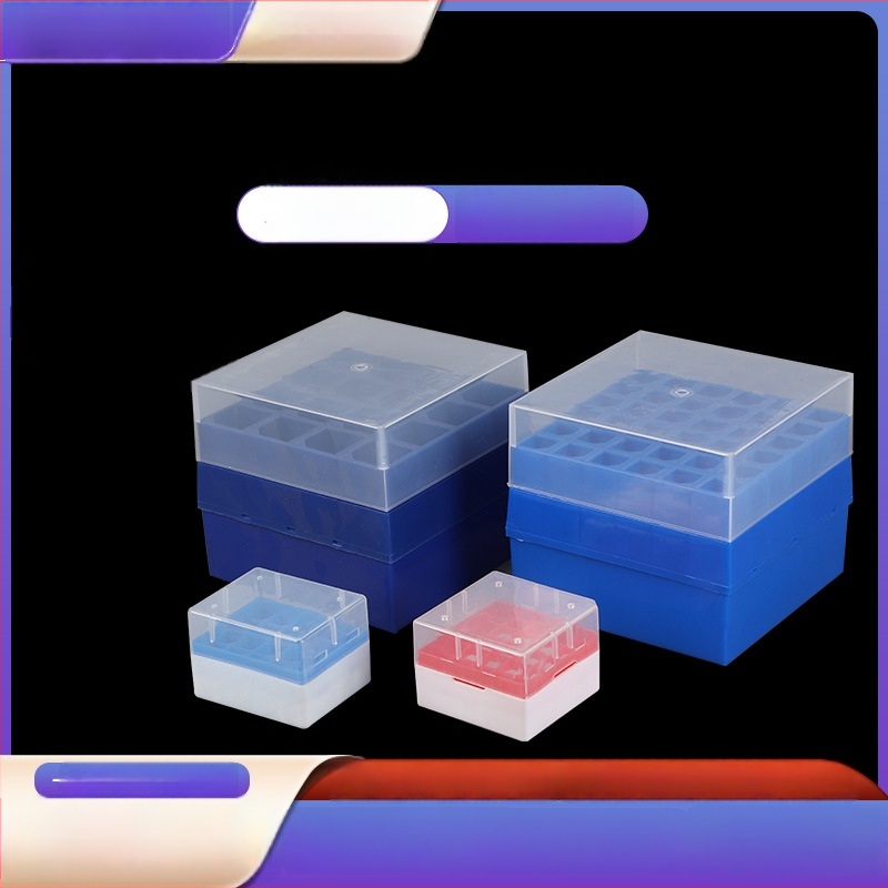 Plastový box na centrifugačné skúmavky s 32 priehradkami a 96-priehradkovým boxom na špičky pipiet – vzorky, pôvod Jiangsu, výrobca Puji