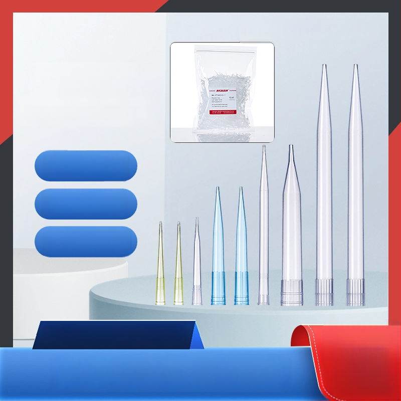 Jednorázové špičky pipety, balené v taškách, univerzálne, Model 10μL-10mL, 130101006, BKAMAMLAB Prémiová kvalita