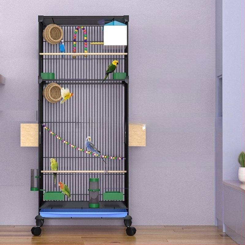 Kovová klietka na vtáky, model HNrb6sMj, pre vtáky, pôvod: Iné, Nie je dovážaná