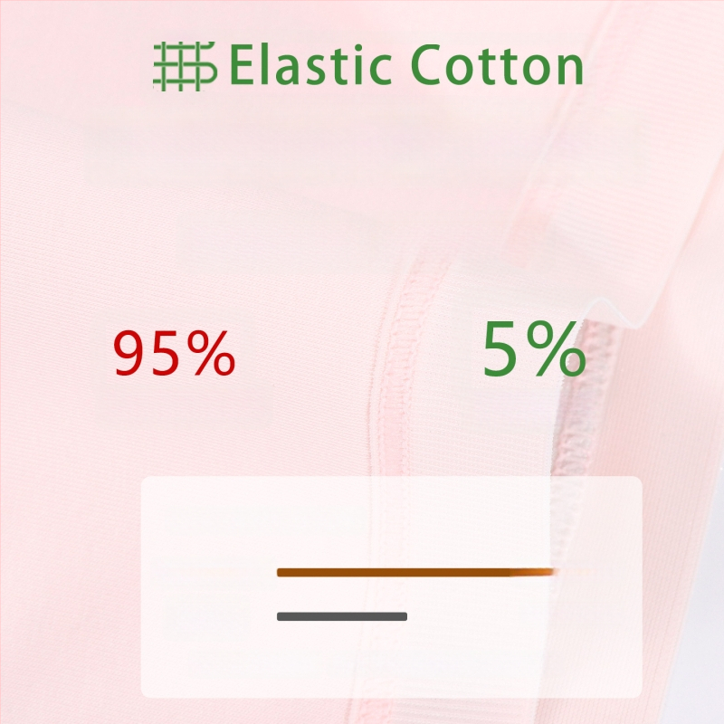 Dámske menštruačné nohavičky z bavlny so stredným pásom, proti úniku, s predĺženým rozkrokom a modalovou podšívkou