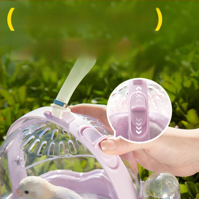 Vonkajší kliet pre papagáje s dýchajúcim materiálom a veľkým vnútorným priestorom – prenosná klietka na vtáky, Yee, pôvod Šandong