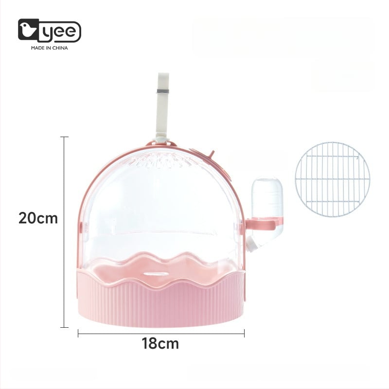 Vonkajší kliet pre papagáje s dýchajúcim materiálom a veľkým vnútorným priestorom – prenosná klietka na vtáky, Yee, pôvod Šandong