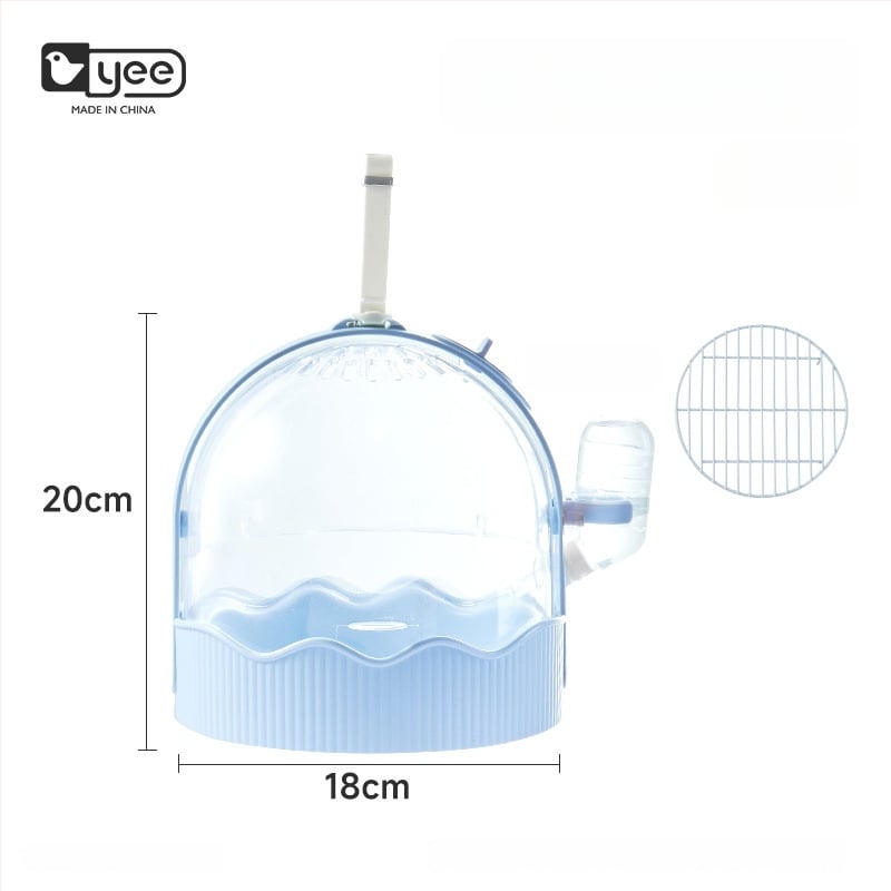 Vonkajší kliet pre papagáje s dýchajúcim materiálom a veľkým vnútorným priestorom – prenosná klietka na vtáky, Yee, pôvod Šandong